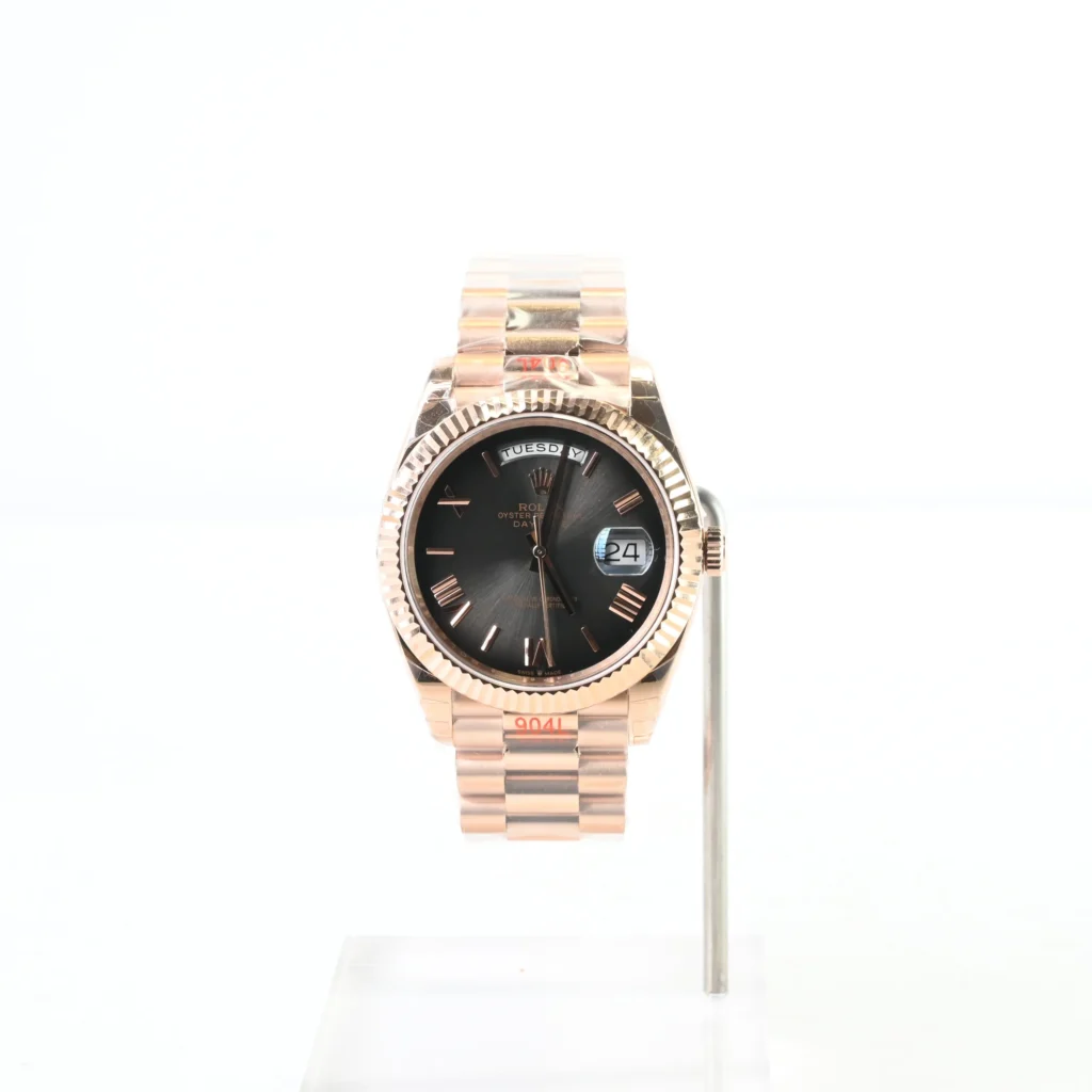 Super Clone Rolex Day-Date Slate Ombré Dial 228235-0055 40 mm – Swiss SuperClone
