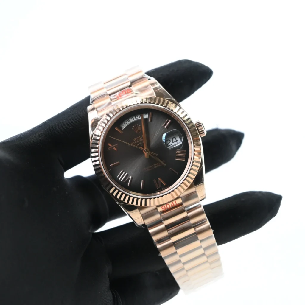 Super Clone Rolex Day-Date Slate Ombré Dial 228235-0055 40 mm – Swiss SuperClone