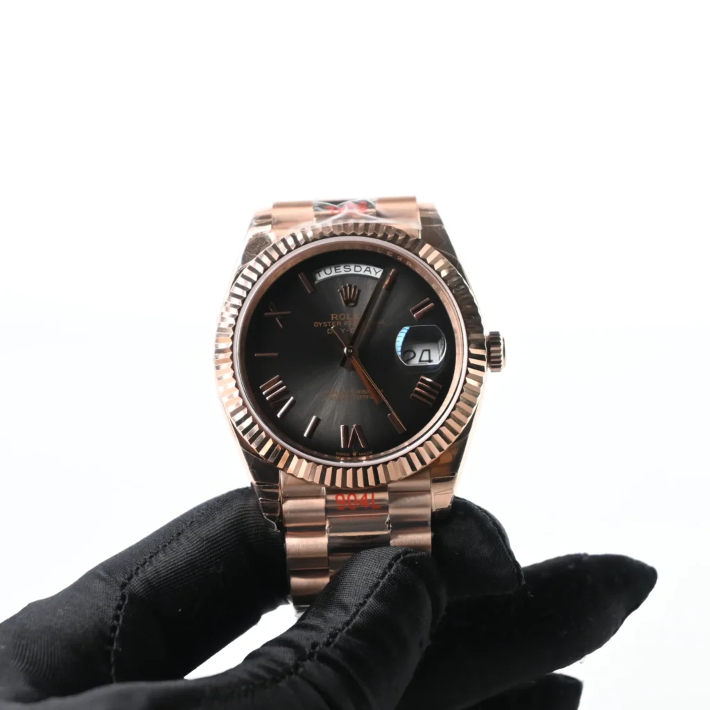 Super Clone Rolex Day-Date Slate Ombré Dial 228235-0055 40 mm – Swiss SuperClone