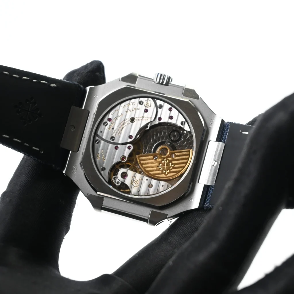 Super Clone Patek Philippe Cubitus 5822P-001 Platinum Instantaneous Grand Date Day Moon Phases – Swiss SuperClone