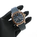Super Clone Patek Philippe Aquanaut 5261A Moonphase Tifany Blue Rose 40mm – – Swiss SuperClone