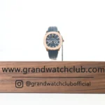 Super Clone Patek Philippe Aquanaut 5261A Moonphase Tifany Blue Rose 40mm – – Swiss SuperClone