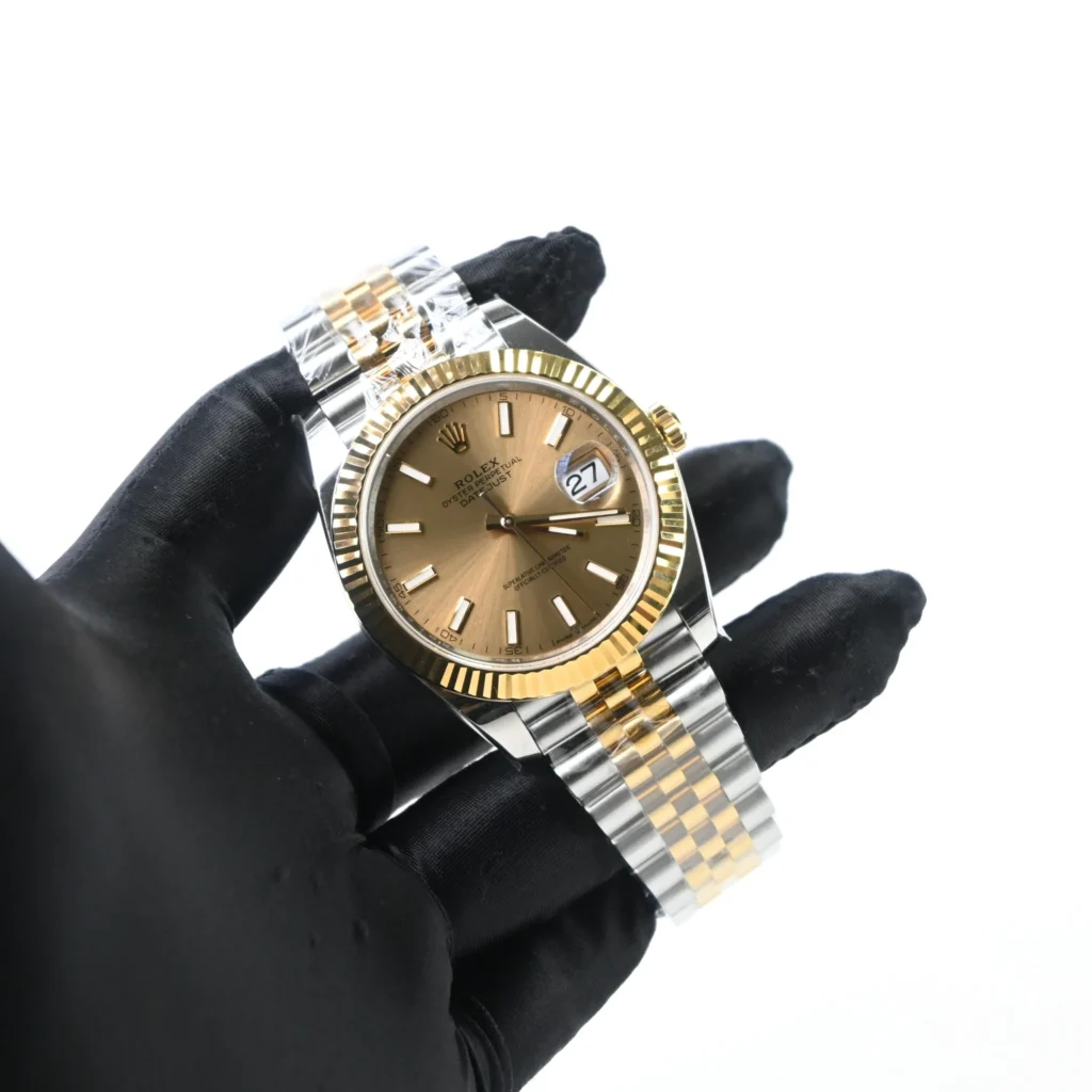 Super Clone Rolex Datejust Champagne Dial 126333-0010 41 mm – Swiss SuperClone