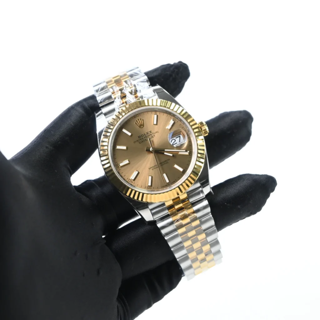 Super Clone Rolex Datejust Champagne Dial 126333-0010 41 mm – Swiss SuperClone