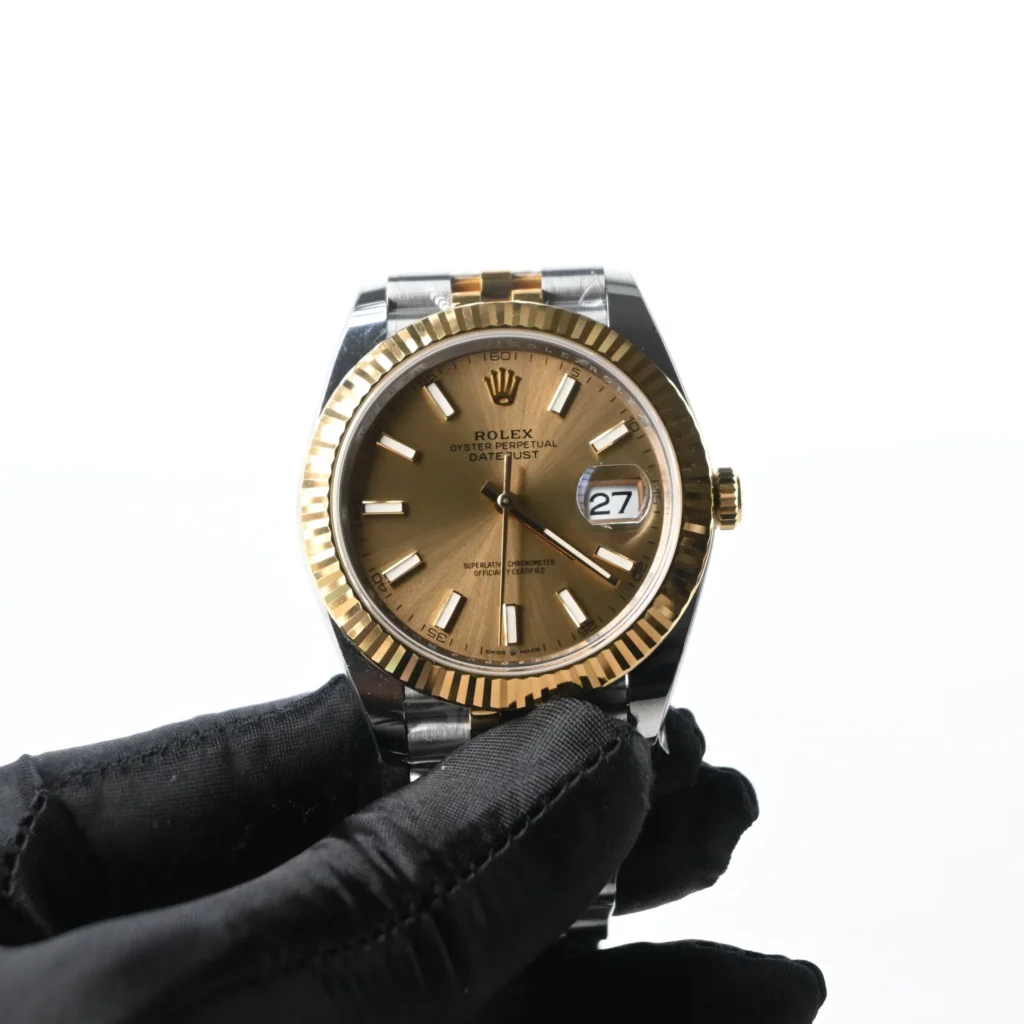 Super Clone Rolex Datejust Champagne Dial 126333-0010 41 mm – Swiss SuperClone