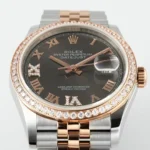 Super Clone Rolex Datejust Slate Diamond Dial 126281RBR-0011 36 mm – Swiss SuperClone