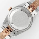Super Clone Rolex Datejust Slate Diamond Dial 126281RBR-0011 36 mm — movement / caseback view