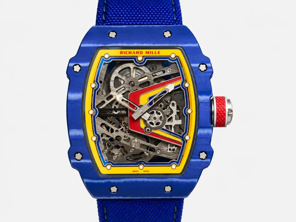 Super Clone Richard Mille RM 67-02 Richard Mille Italy White Carbon TPT Italy