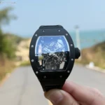 Super Clone Richard Mille RM 55 Richard Mille Manual Winding Bubba Watson 42mm Black