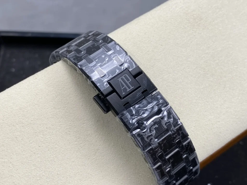 Super Clone Audemars Piguet Royal Oak 15407CE.OO 41mm Skeleton Dial Ceramic V3 Base
