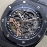 Super Clone Audemars Piguet Royal Oak 15407CE.OO 41mm Skeleton Dial Ceramic V3 Base