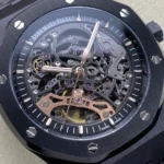 Super Clone Audemars Piguet Royal Oak 15407CE.OO 41mm Skeleton Dial Ceramic V3 Base