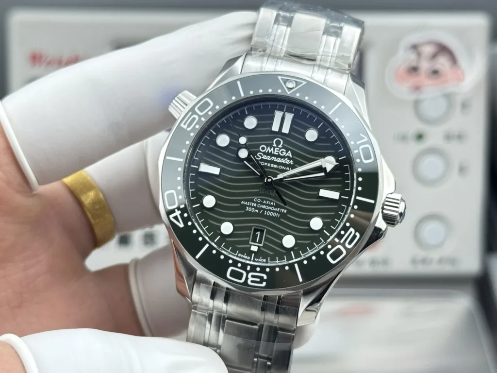 Super Clone Omega Seamaster Diver 300M 42mm Green Dial – Swiss SuperClone