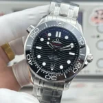 Super Clone Omega Seamaster Diver 300M Co‑Axial Master Chronometer 210.30.42.20.01.001 42mm Black Dial – Swiss SuperClone