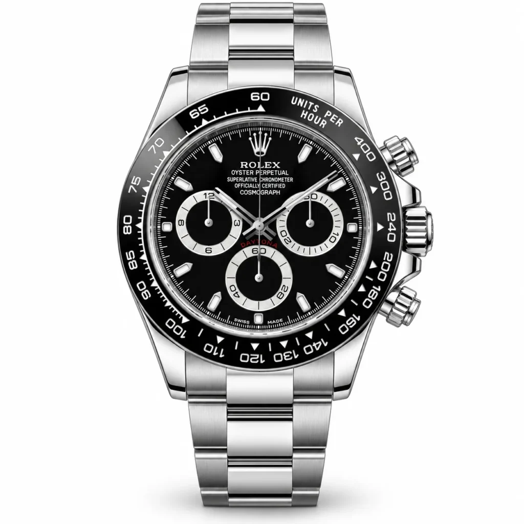 Super Clone Rolex Daytona “Reverse Panda” Black Dial 116500LN – Swiss SuperClone