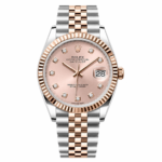 Super Clone Rolex Datejust Rose-Gold Dial REP016816 41 mm