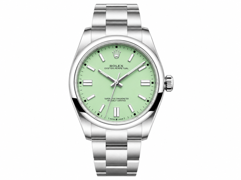 Super Clone Rolex Oyster Perpetual 277200 Pistachio Dial