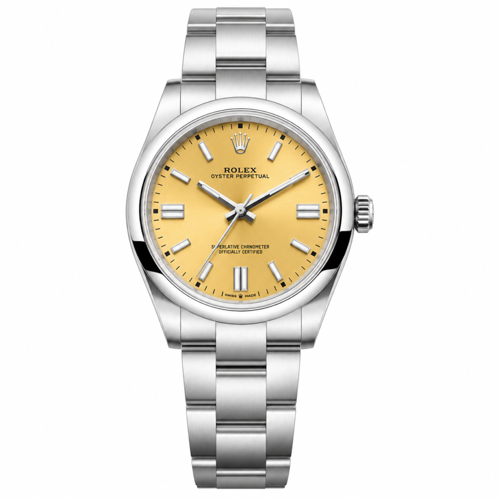 Super Clone Rolex Oyster Perpetual 277200 Beige Dial