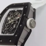 Super Clone Richard Mille RM 55 Richard Mille Black Bubba Watson 42mm Ceramic