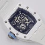 Super Clone Richard Mille RM 55 Richard Mille BLUE 42mm Ceramic