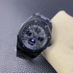 Super Clone Audemars Piguet Royal Oak Perpetual Calendar 26579CE.OO.1225CE.01 Black Ceramic 41mm