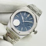 Super Clone Audemars Piguet Royal Oak 15400ST 41mm Blue Dial Stainless Steel Blue Dial