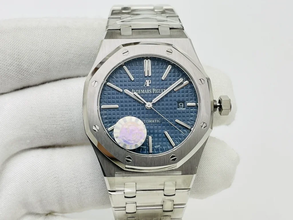 Super Clone Audemars Piguet Royal Oak 15400ST 41mm Blue Dial Stainless Steel Blue Dial