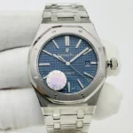 Super Clone Audemars Piguet Royal Oak 15400ST 41mm Blue Dial Stainless Steel Blue Dial