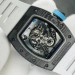 Super Clone Richard Mille RM 55 Richard Mille Asia Manual Winding Bubba Watson Carbon