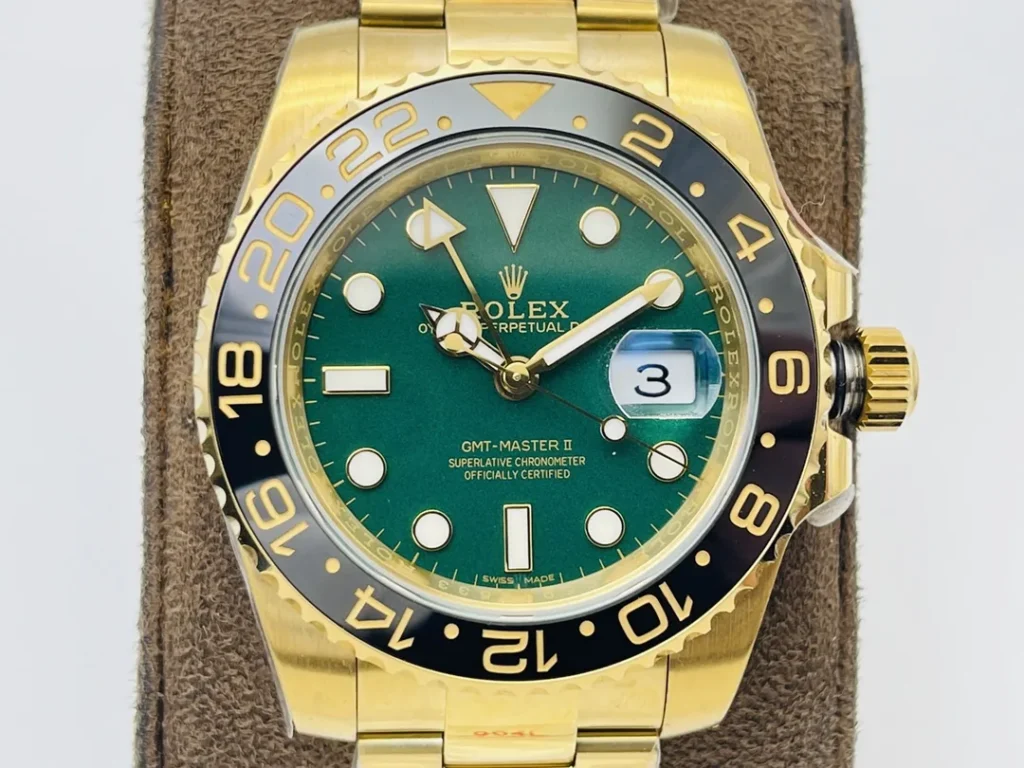 Super Clone Rolex GMT-Master II Green Dial 116718LN – Swiss SuperClone