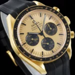 Super Clone Omega Speedmaster Moonwatch Professional 310.63.42.50.01.001 42mm Yellow Gold – Swiss SuperClone