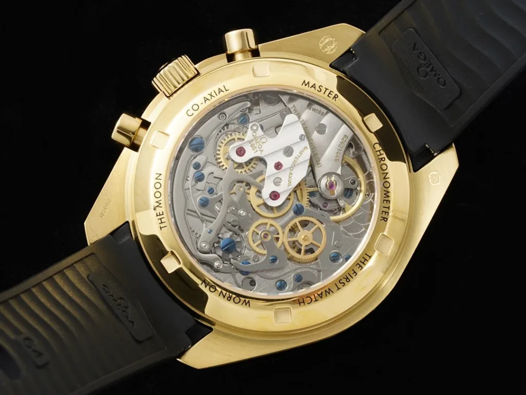 Super Clone Omega Speedmaster Moonwatch Professional 310.63.42.50.01.001 42mm Yellow Gold – Swiss SuperClone