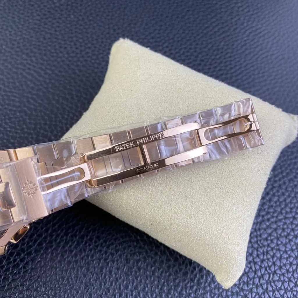 Super Clone Patek Philippe Nautilus Chronograph 5980/1R-001 40mm Black-Gray Dial Rose Gold – Swiss SuperClone