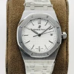 Super Clone Audemars Piguet Royal Oak 37mm 15450ST.OO White Dial Steel