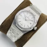 Super Clone Audemars Piguet Royal Oak 37mm 15450ST.OO White Dial Steel
