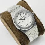 Super Clone Audemars Piguet Royal Oak 37mm 15450ST.OO White Dial Steel