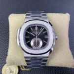 Super Clone Patek Philippe Nautilus Chronograph 5980/1A-014 40.5mm Black-Blue Dial – Swiss SuperClone