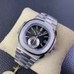 Super Clone Patek Philippe Nautilus Chronograph 5980/1A-014 40.5mm Black-Blue Dial – Swiss SuperClone