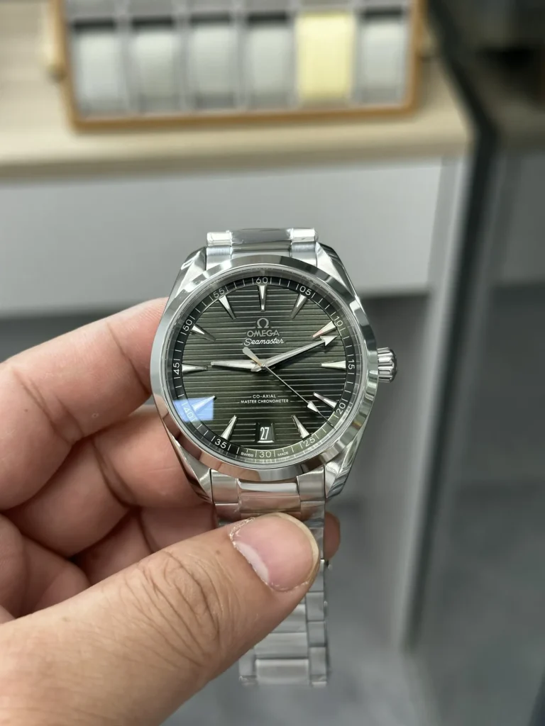 Super Clone Omega Seamaster Aqua Terra Co-Axial Master 220.10.41.21.10.001 41mm Green Dial – Swiss SuperClone