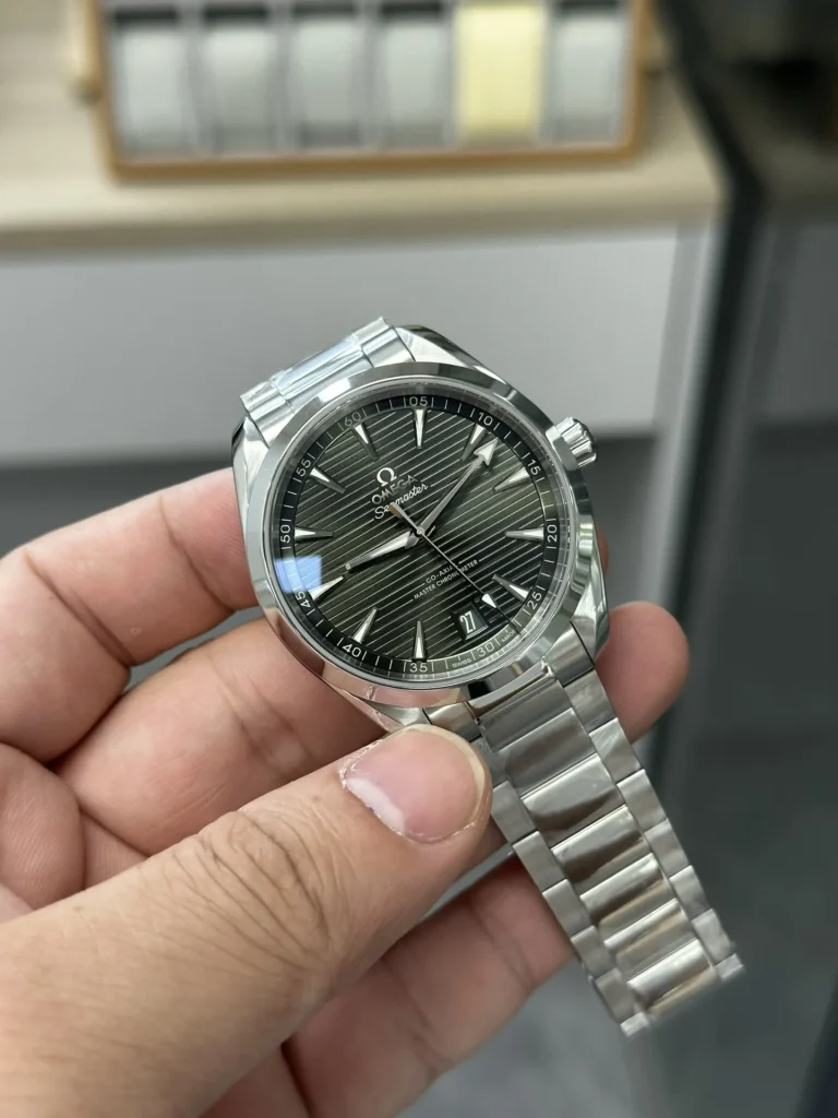 Super Clone Omega Seamaster Aqua Terra Co-Axial Master 220.10.41.21.10.001 41mm Green Dial – Swiss SuperClone