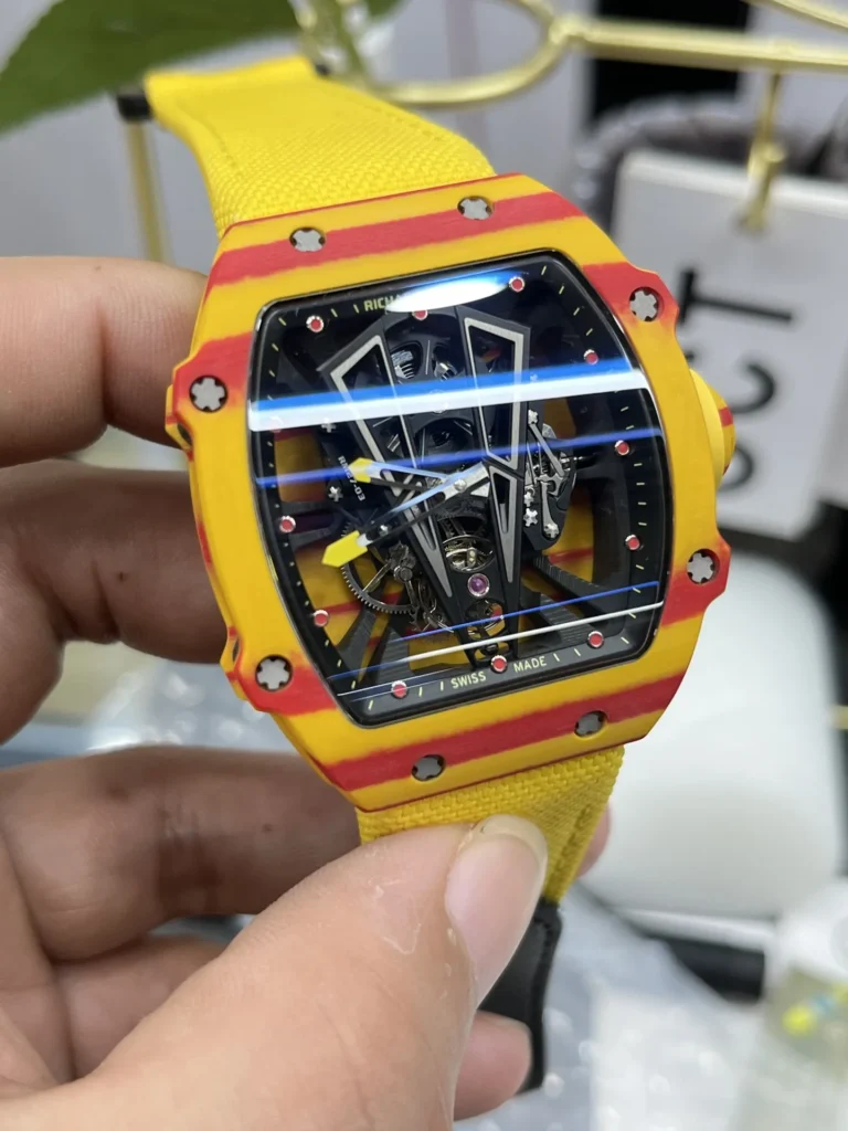 Super Clone Richard Mille RM 27-03 Richard Mille Rafael Nadal Shock Resistance 42mm Carbon