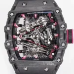 Super Clone Richard Mille RM 38-02 Richard Mille Bubba Watson Tourbillon 42mm Carbon