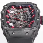 Super Clone Richard Mille RM 38-02 Richard Mille Bubba Watson Tourbillon 42mm Carbon