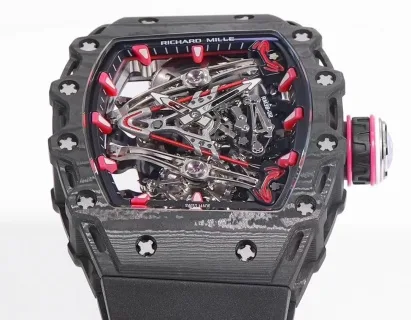 Super Clone Richard Mille RM 38-02 Richard Mille Bubba Watson Tourbillon 42mm Carbon