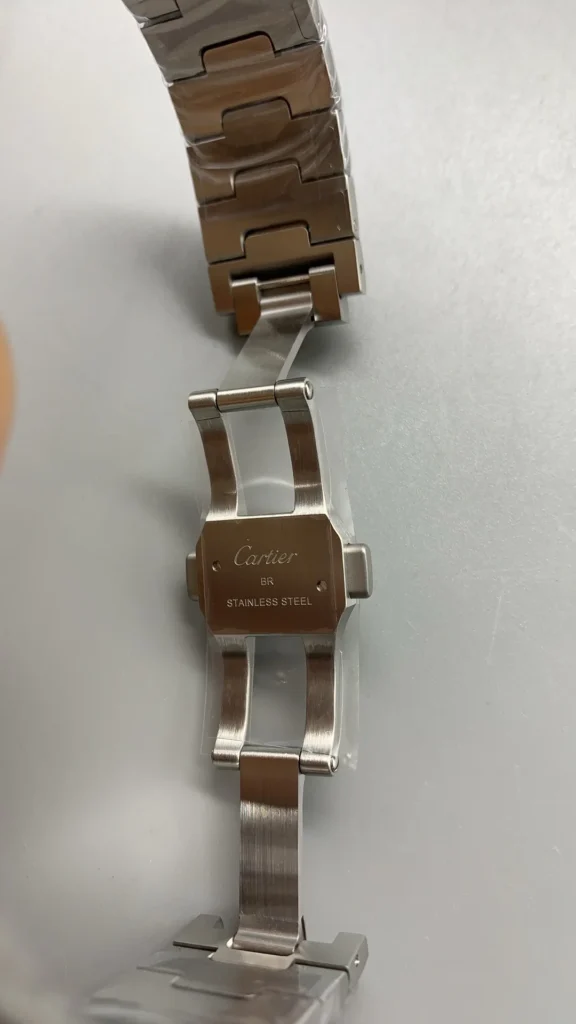 Super Clone Cartier Santos De Cartier Chocolate Dial WSSA0065 35.5mm – Swiss SuperClone