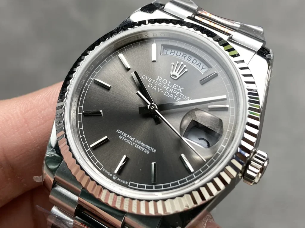 Super Clone Rolex Day-Date Slate Dial 228236-0013 40 mm – Swiss SuperClone