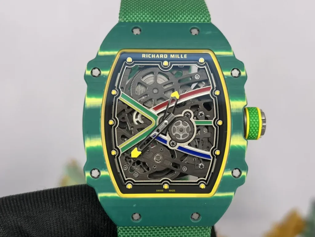 Super Clone Richard Mille RM 67-02 Richard Mille Italy White Carbon TPT Italy