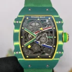 Super Clone Richard Mille RM 67-02 Richard Mille Italy White Carbon TPT Italy