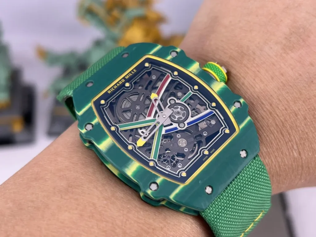 Super Clone Richard Mille RM 67-02 Richard Mille Italy White Carbon TPT Italy