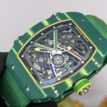 Super Clone Richard Mille RM 67-02 Richard Mille Italy White Carbon TPT Italy